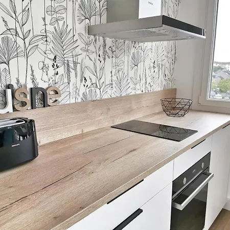 Appartement lumineux avec balcon et parking Cherbourg-en-Cotentin Extérieur photo