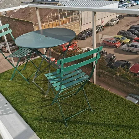 Appartement lumineux avec balcon et parking Cherbourg-en-Cotentin Extérieur photo
